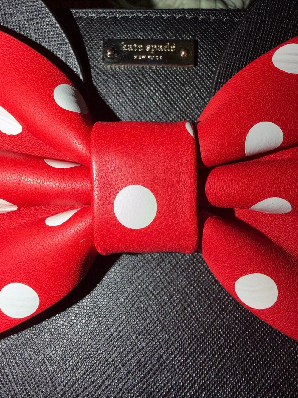 Disney x Kate Spade New York Minnie Mouse Mini Maise Crossbody Bag